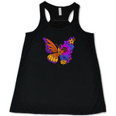 Colorful Floral Butterfly Shirt
