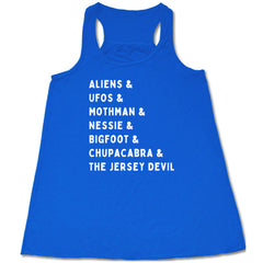 Cryptids List Shirt