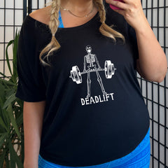 Deadlift Skeleton | Slouchy Tee