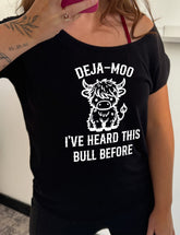 Deja Moo | Slouchy Tee