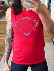 Diamonds Are A Girl's Best Friend Muscle Tank