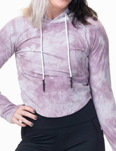 Cream of the Crop Hoodie | Tie Dye | Purple Breeze