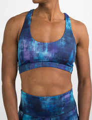 Butterfly Back Bra | Twilight Brushstrokes