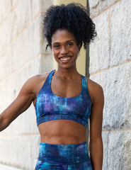 Butterfly Back Bra | Twilight Brushstrokes