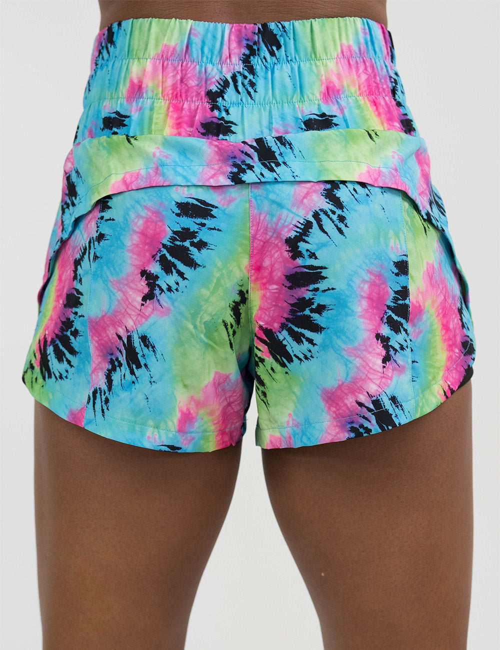 Day Dream Shorts | Fluorescent Tie Dye