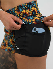 Day Dream Shorts | Wild Sunflower