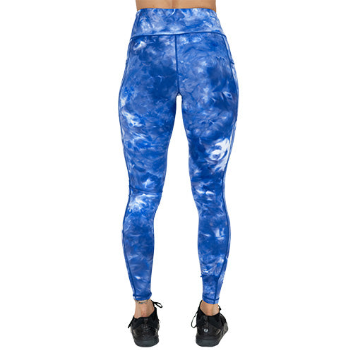 Dye Hard Leggings | Blue