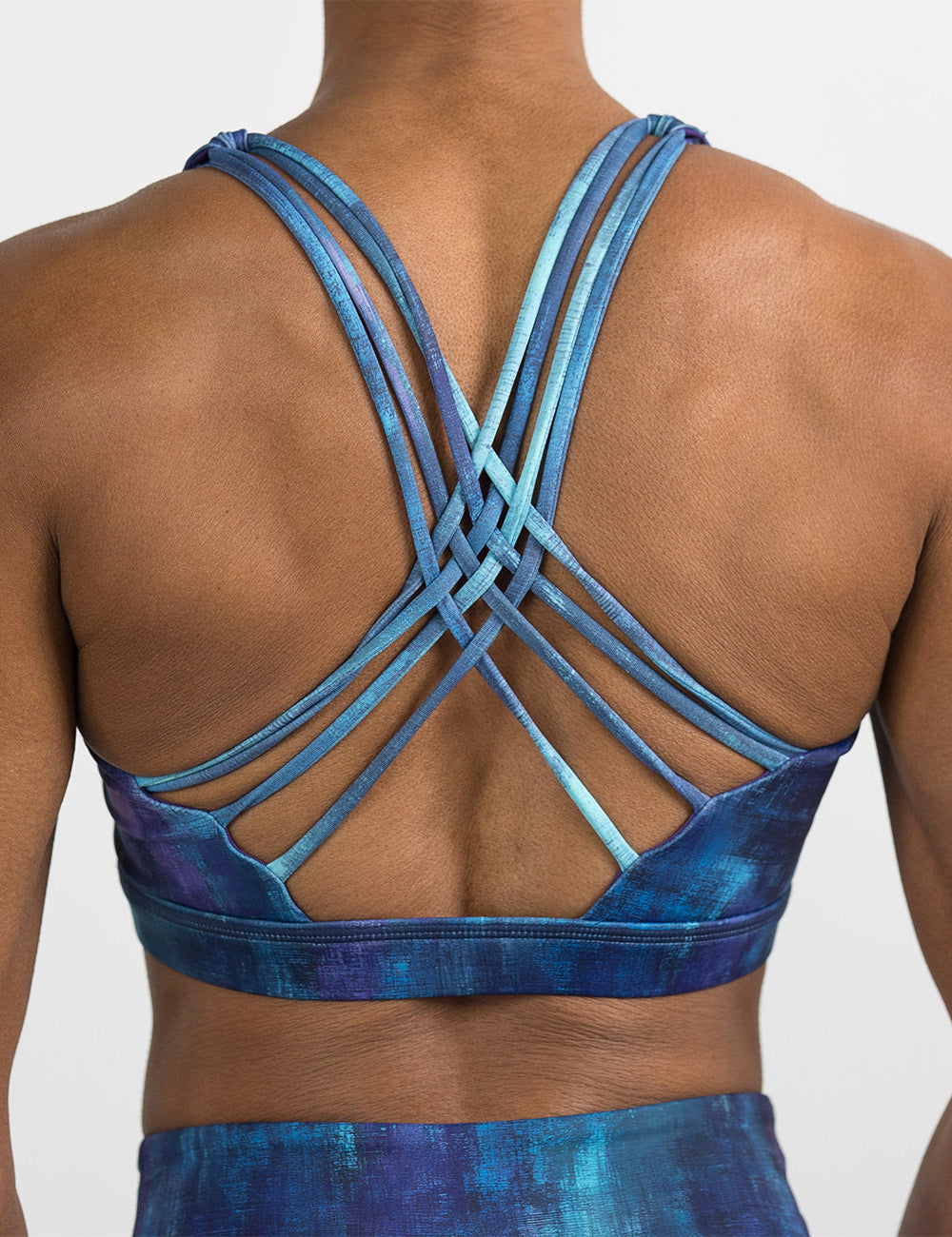 Butterfly Back Bra | Twilight Brushstrokes