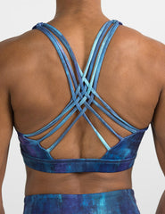 Butterfly Back Bra | Twilight Brushstrokes