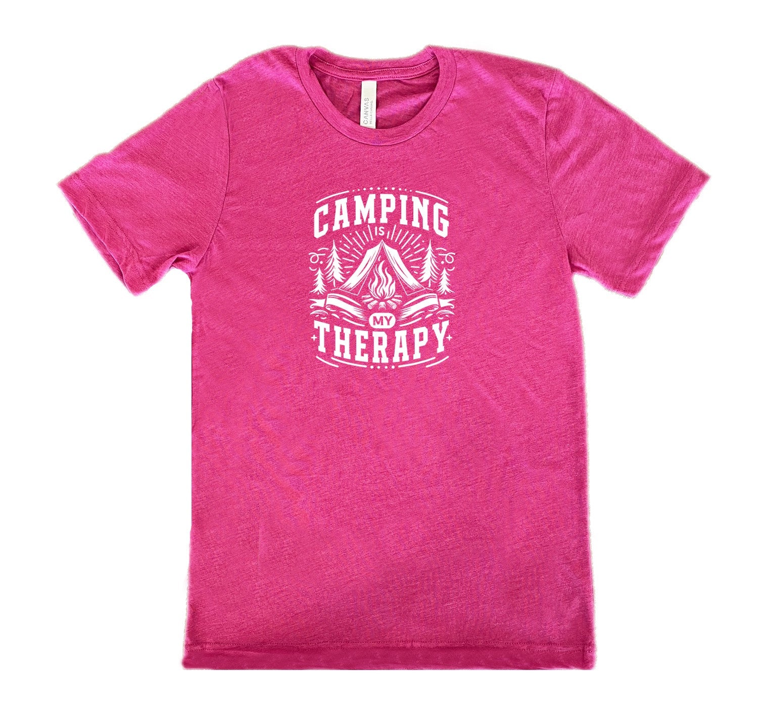 Camping Is My Therapy Shirt Unisex