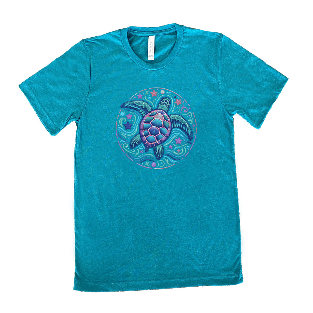Colorful Turtle Shirt Unisex
