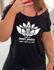 Come On Inner Peace I Don't Have All Day | Slouchy Tee