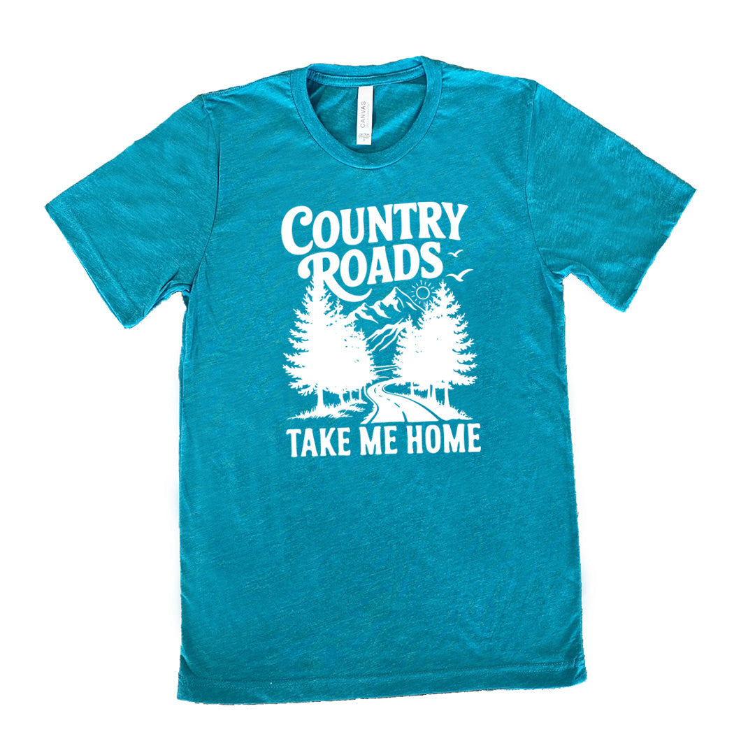 Country Roads Take Me Home Shirt Unisex