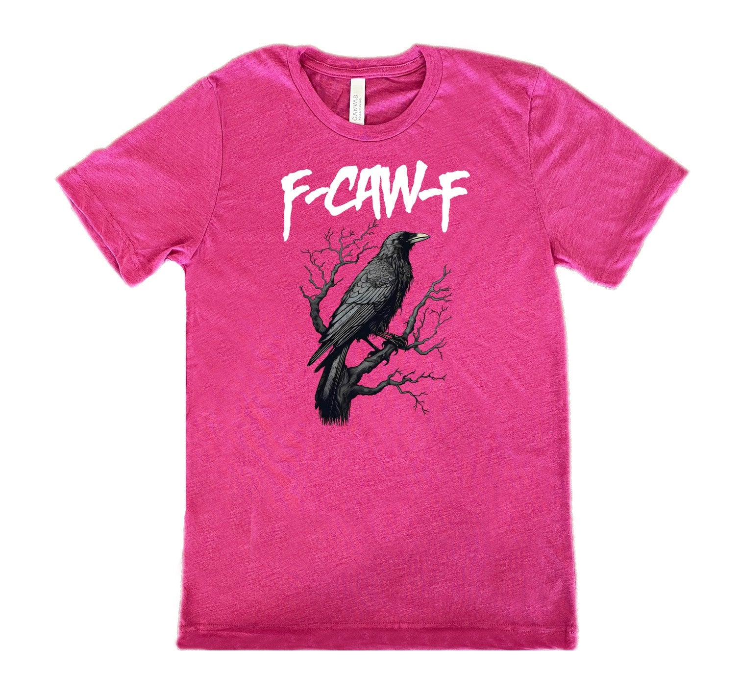 Crow "F-Caw-F" (f off) Shirt Unisex