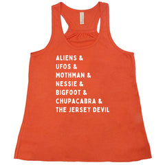 Cryptids List Shirt