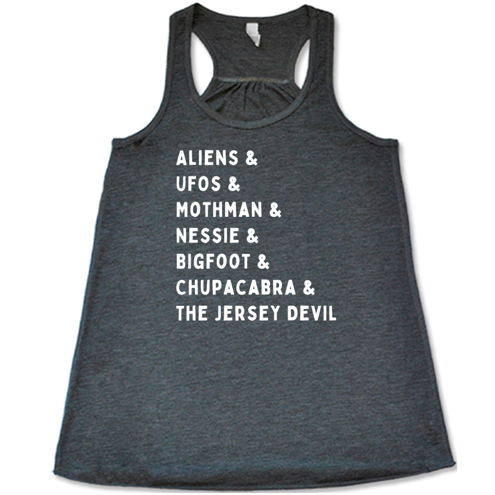 Cryptids List Shirt