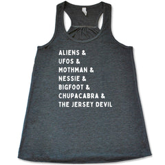 Cryptids List Shirt