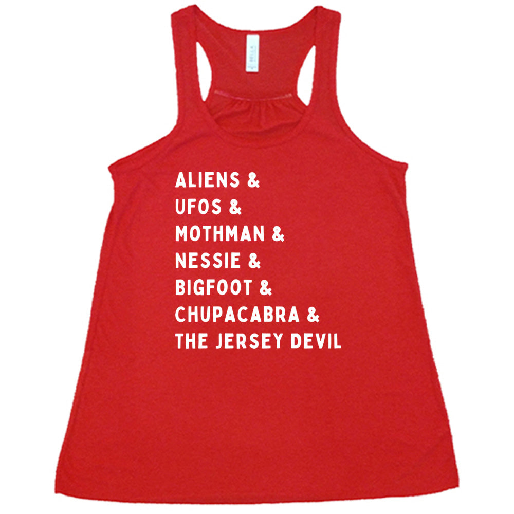 Cryptids List Shirt