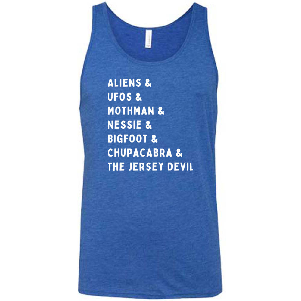 Cryptids List Shirt Unisex