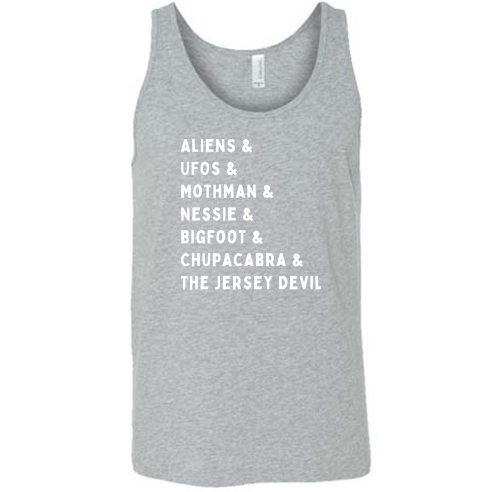 Cryptids List Shirt Unisex