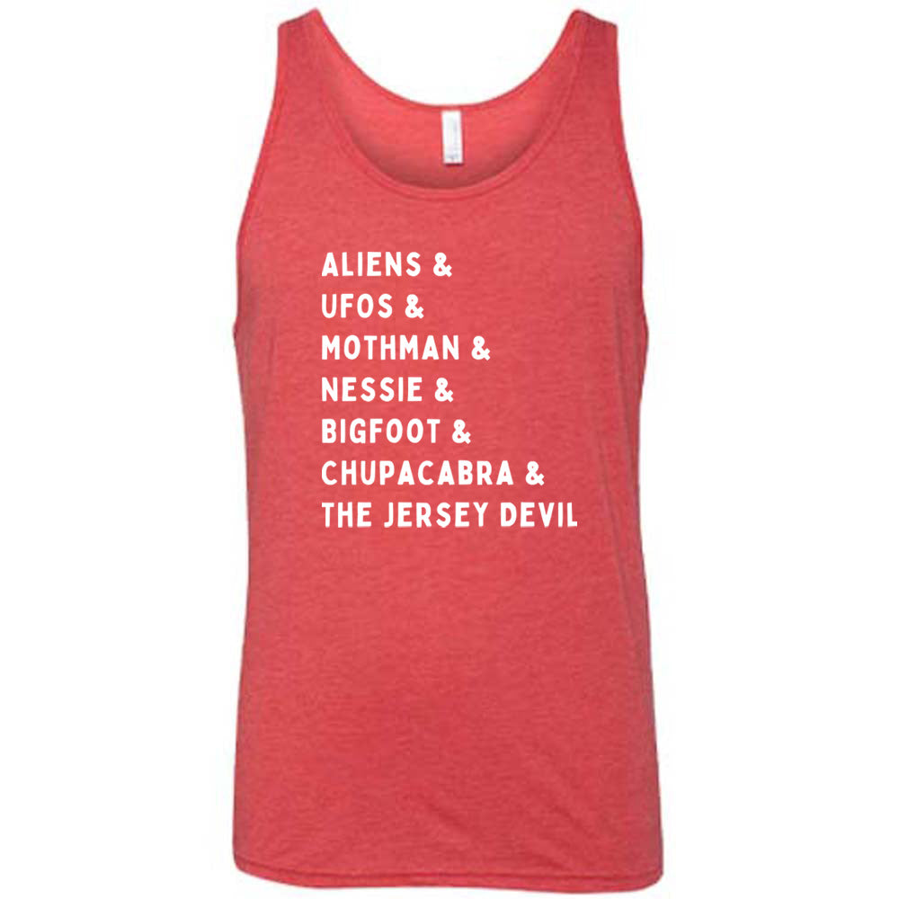 Cryptids List Shirt Unisex