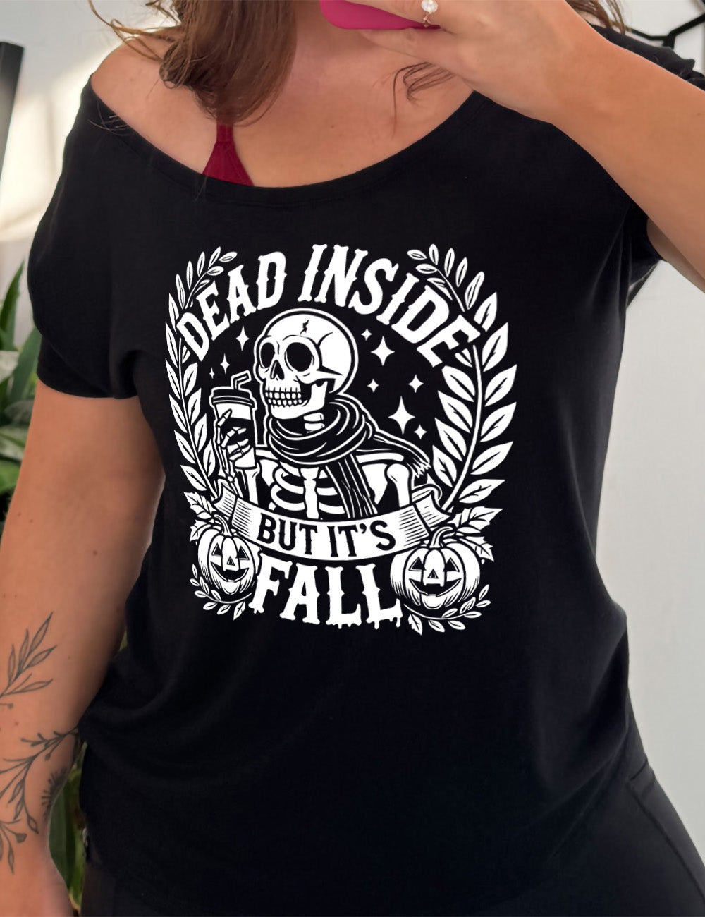 Dead Inside But It's Fall | Slouchy Tee