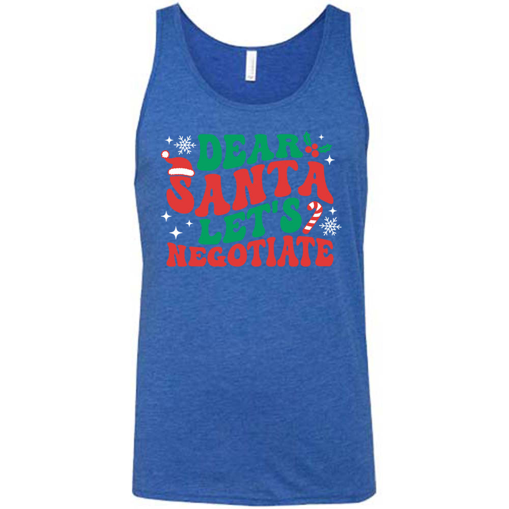 Dear Santa Lets Negotiate Shirt Unisex