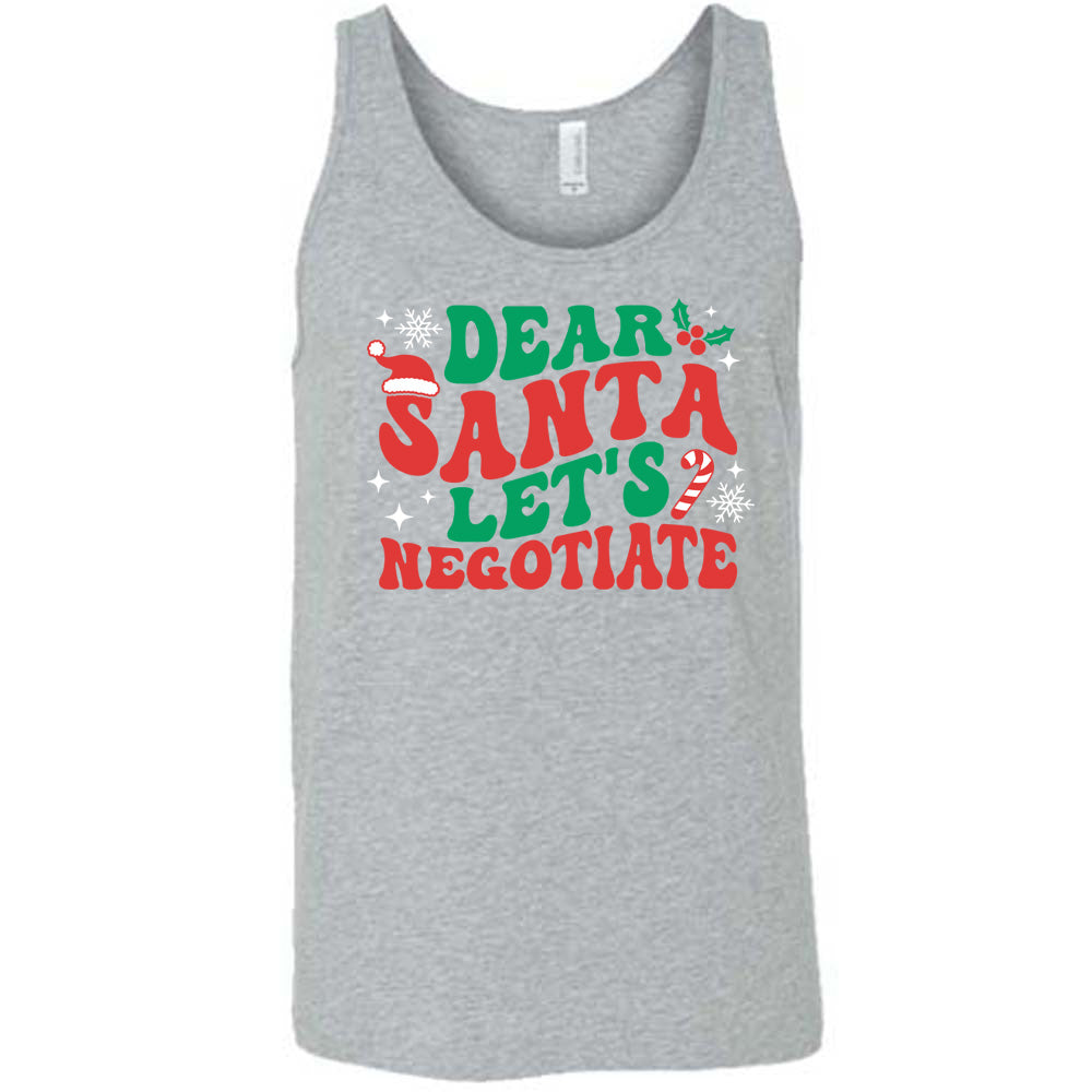 Dear Santa Lets Negotiate Shirt Unisex