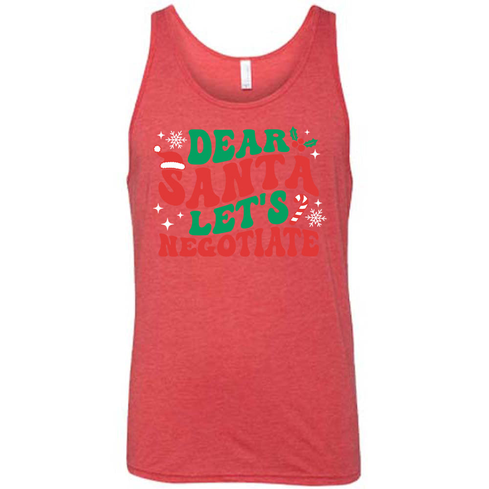 Dear Santa Lets Negotiate Shirt Unisex