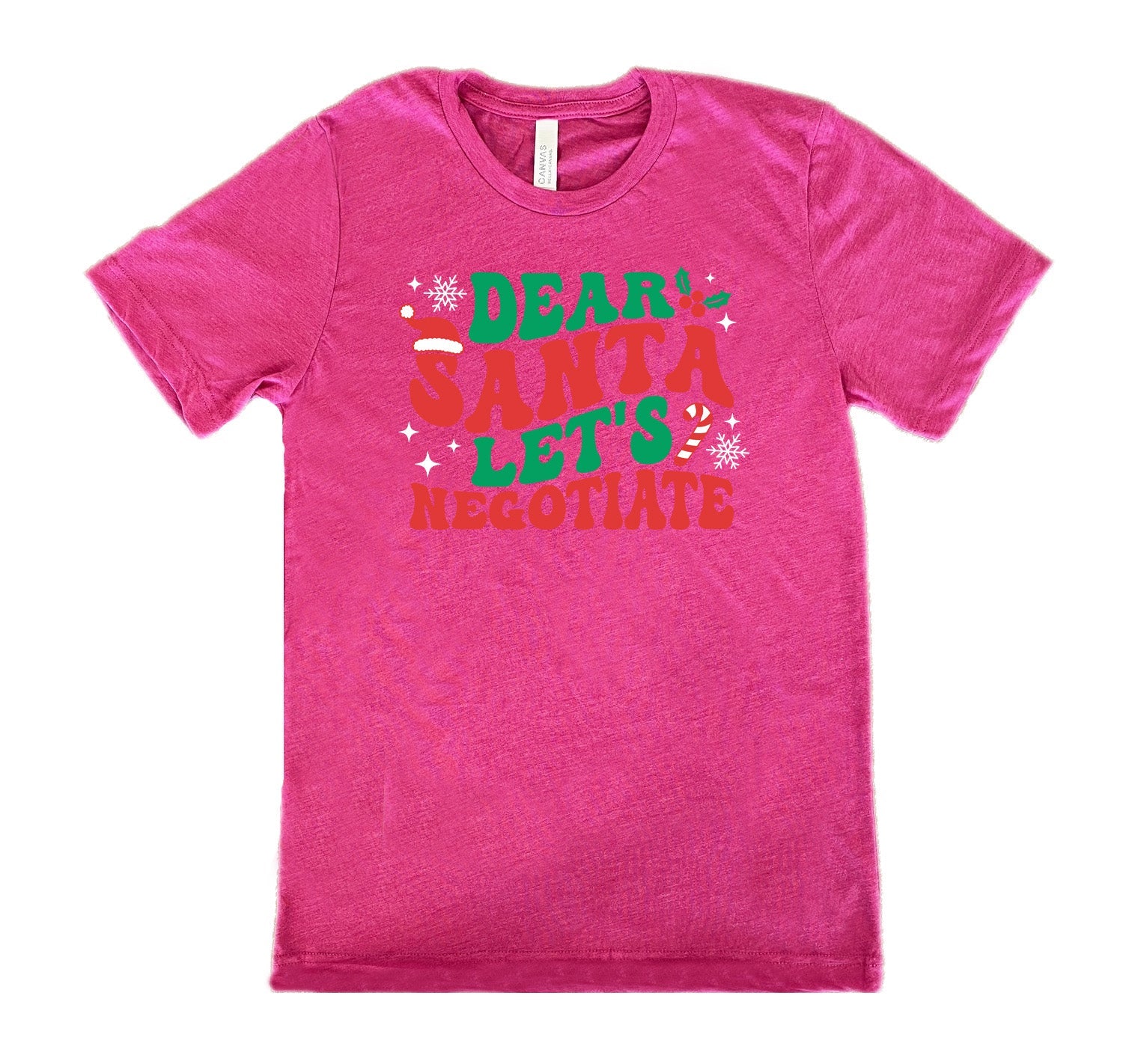 Dear Santa Lets Negotiate Shirt Unisex