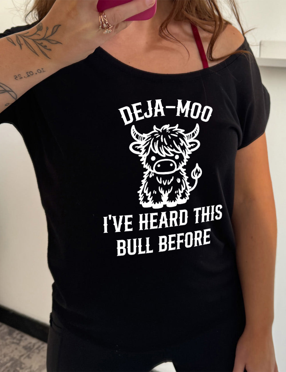 Deja Moo | Slouchy Tee