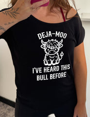 Deja Moo | Slouchy Tee