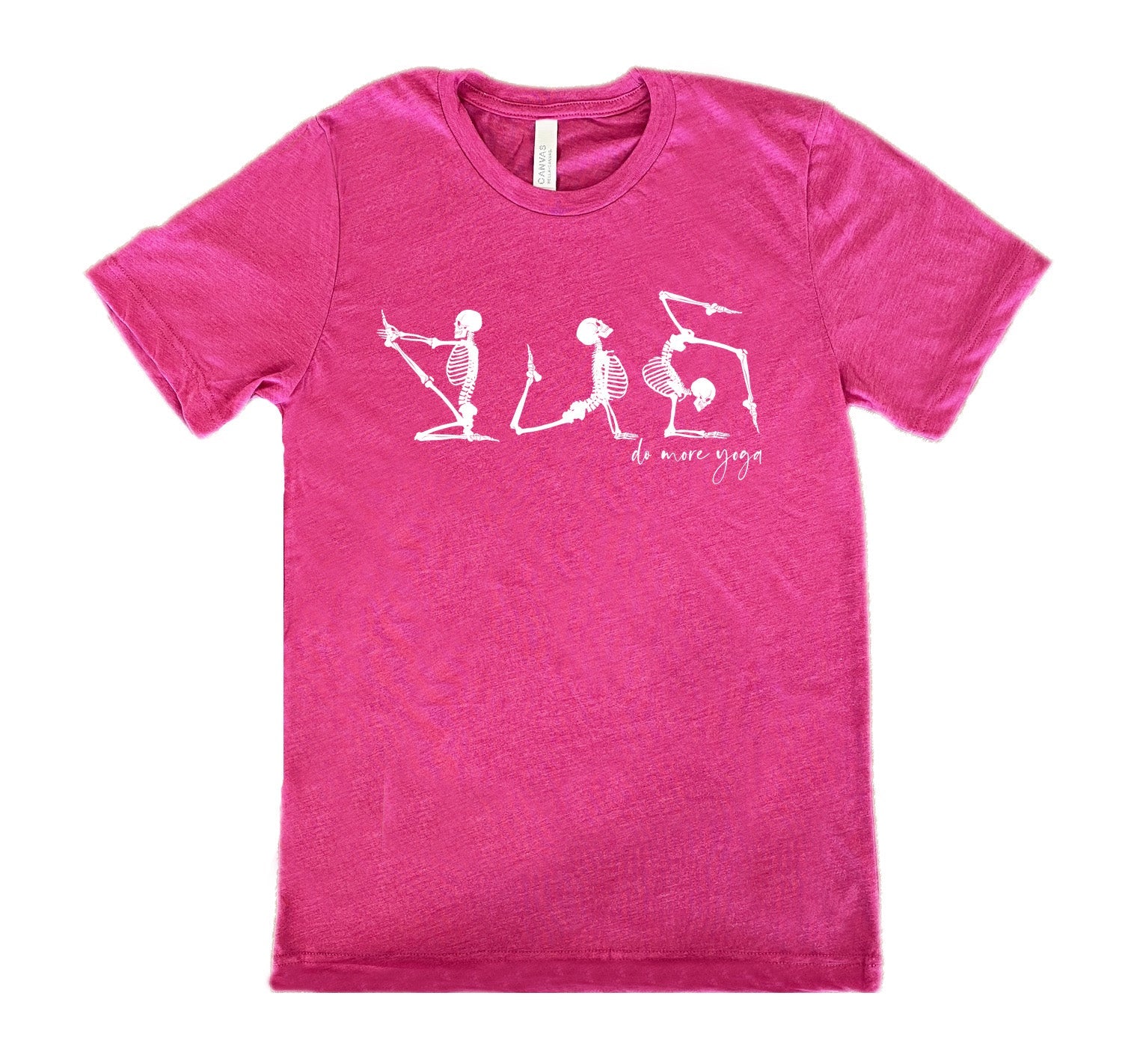 Do More Yoga Skeletons Shirt Unisex