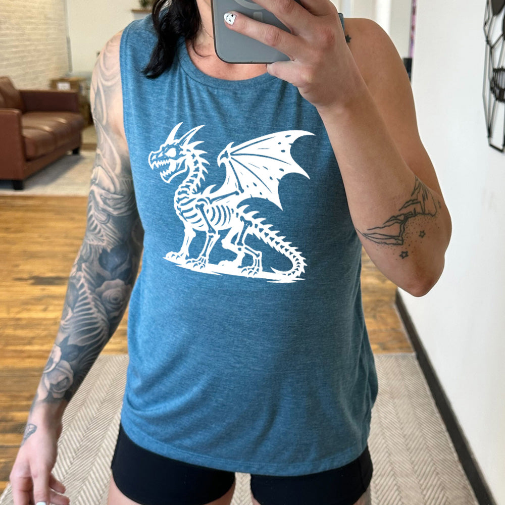 Dragon Skeleton Muscle Tank