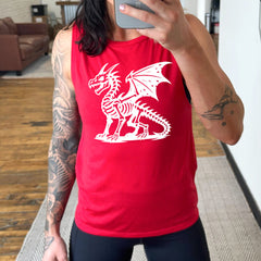 Dragon Skeleton Muscle Tank