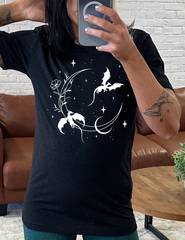 Dragons and Moon Shirt Unisex