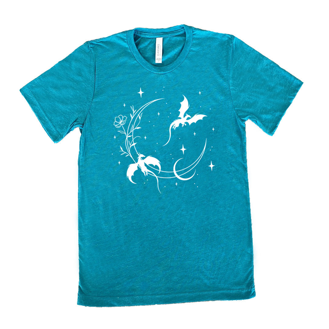 Dragons and Moon Shirt Unisex