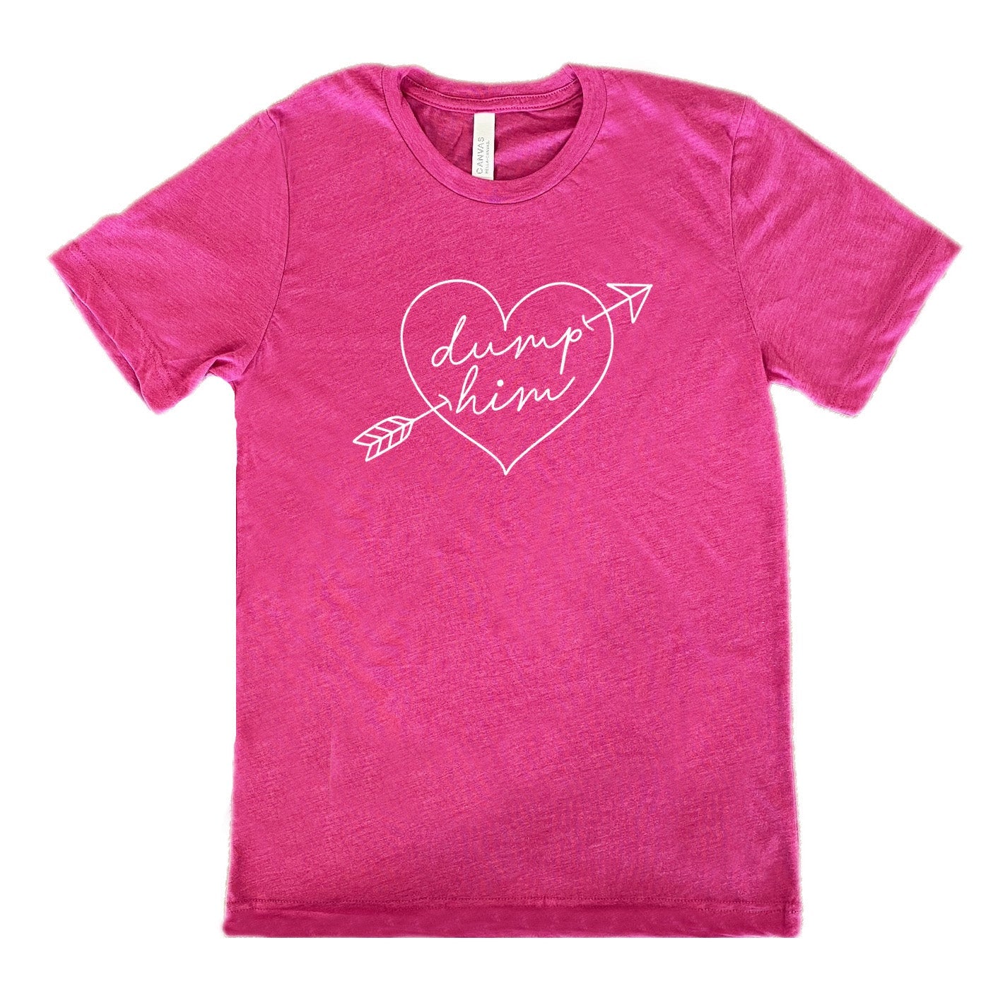 Dump Him Cupid Heart Shirt Unisex