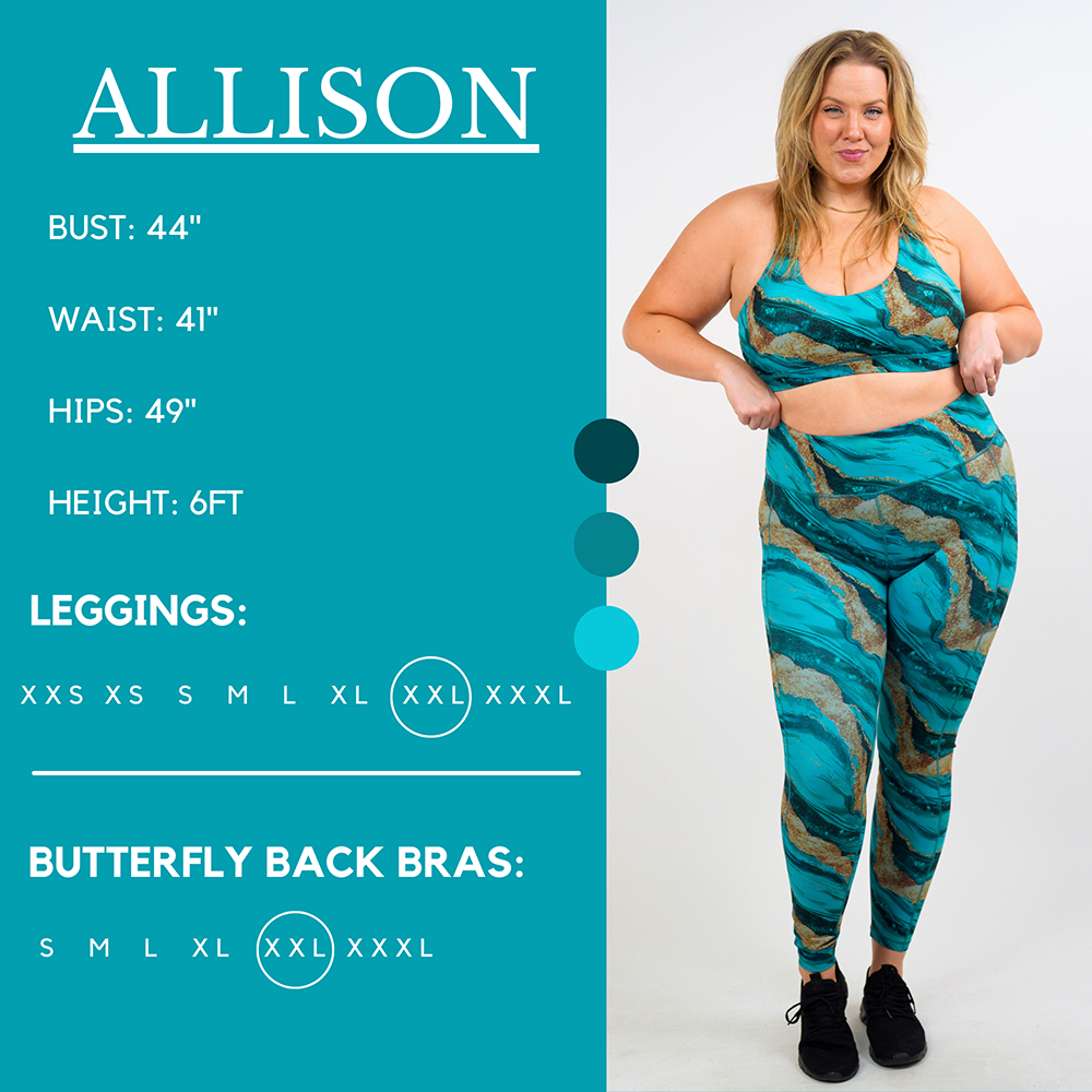 Crystal Tides Leggings