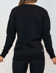 Black Basic Crew Neck