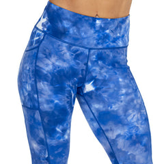 Dye Hard Leggings | Blue