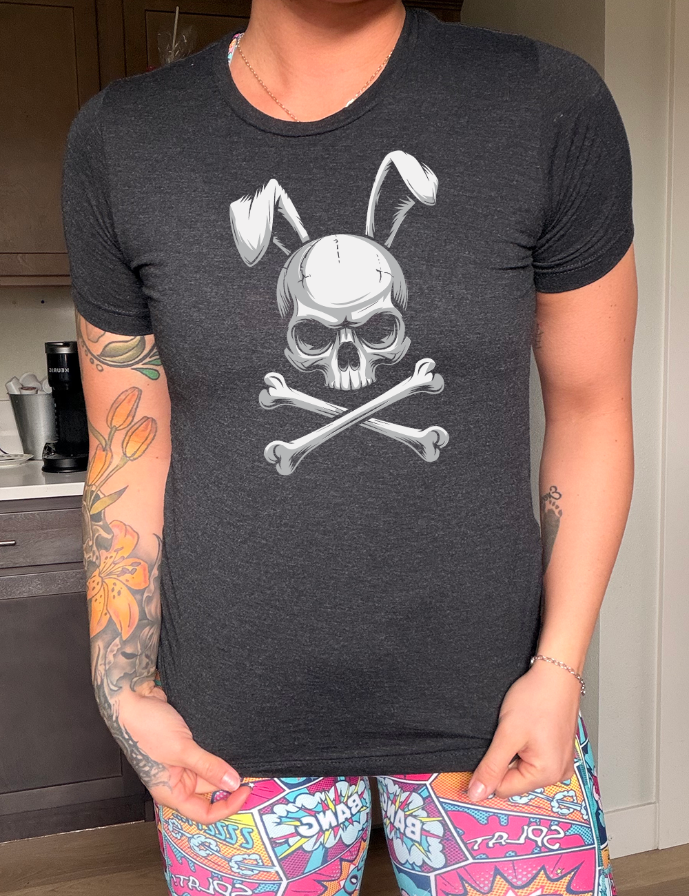 Bunny Crossbones Shirt Unisex
