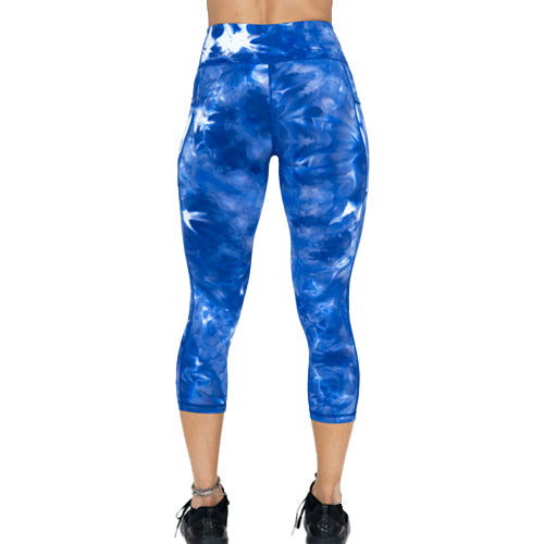 Dye Hard Leggings | Blue