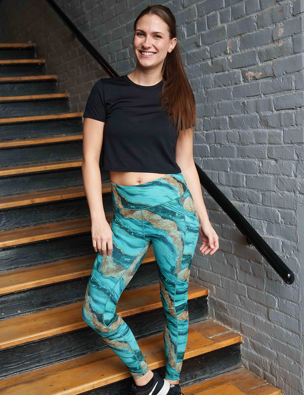 Crystal Tides Leggings