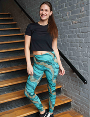 Crystal Tides Leggings