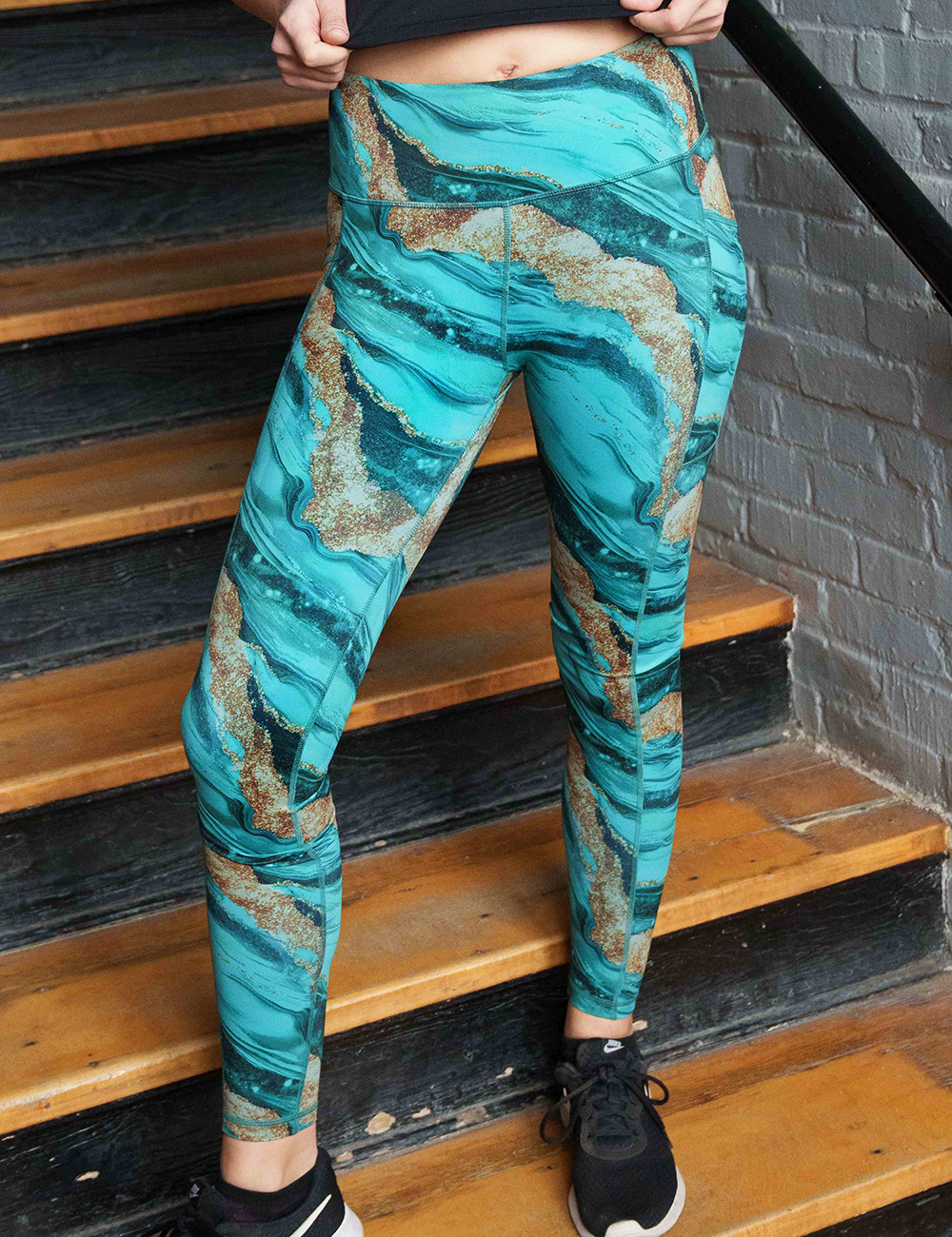 Crystal Tides Leggings