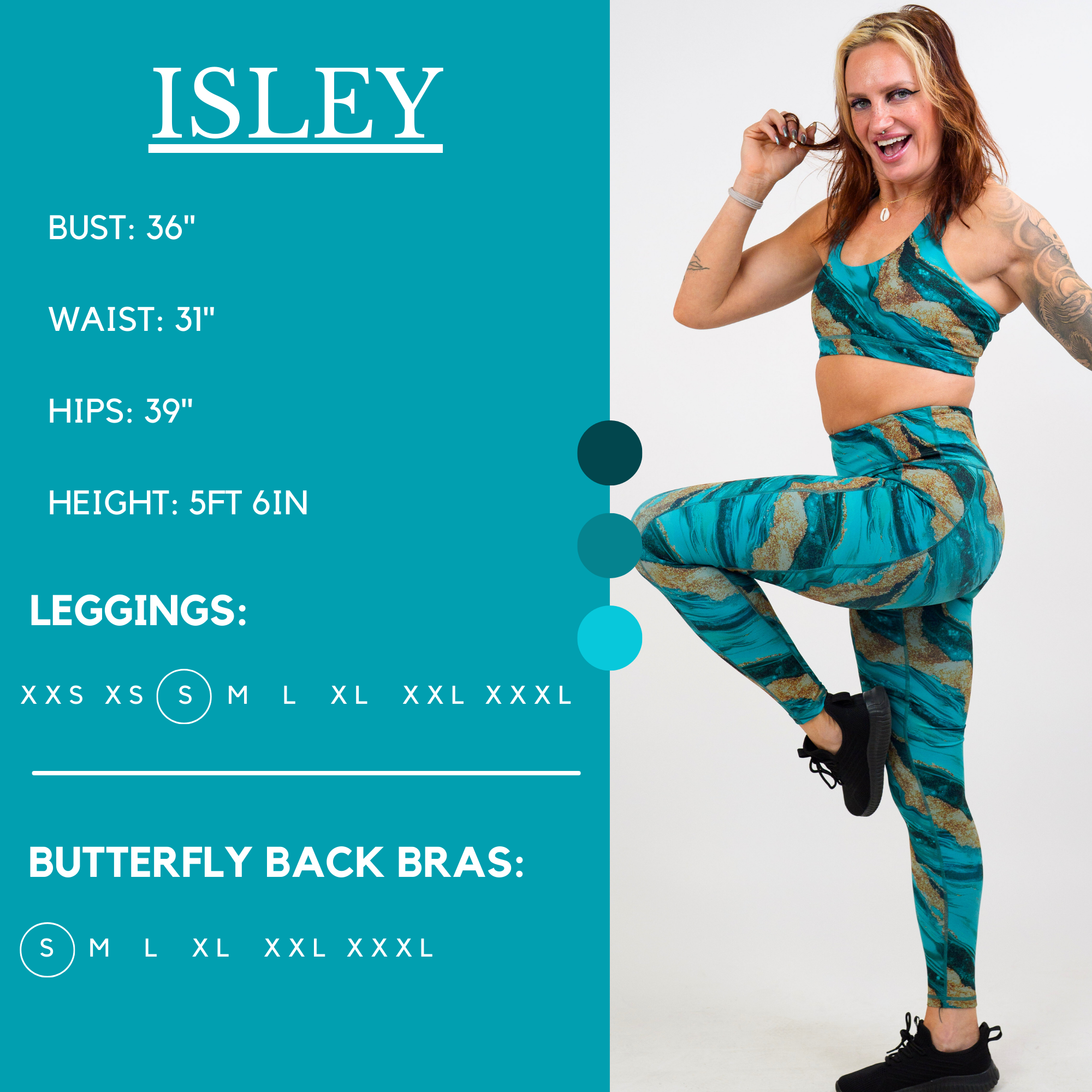 Crystal Tides Leggings