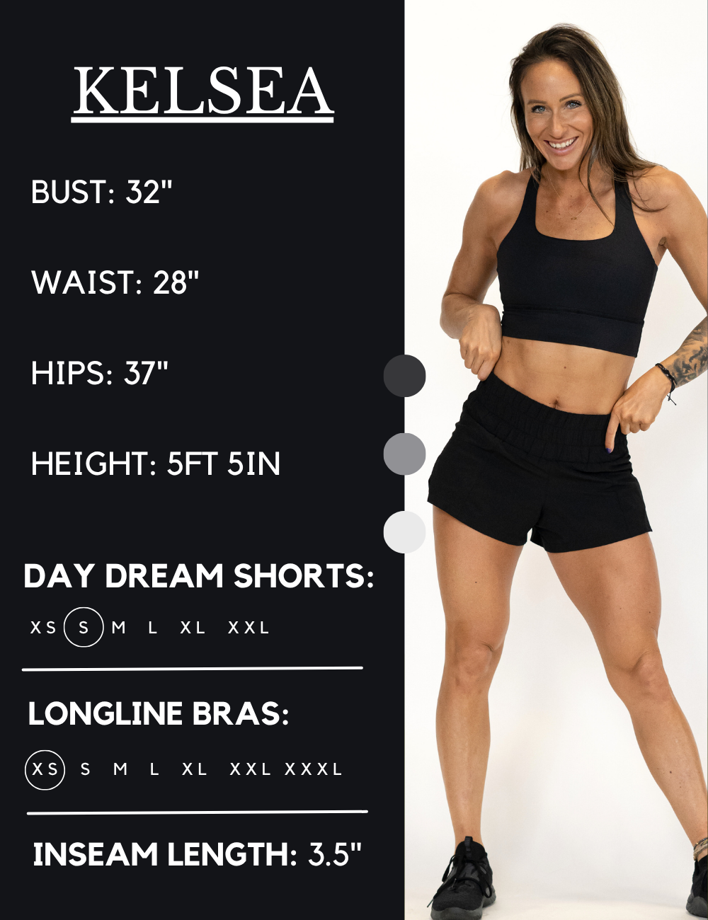 Day Dream Shorts | Black