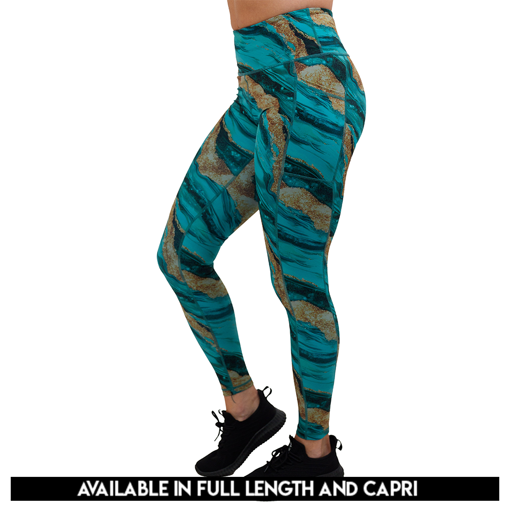 Crystal Tides Leggings