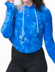 Cream of the Crop Hoodie | Tie Dye | Ocean Waves